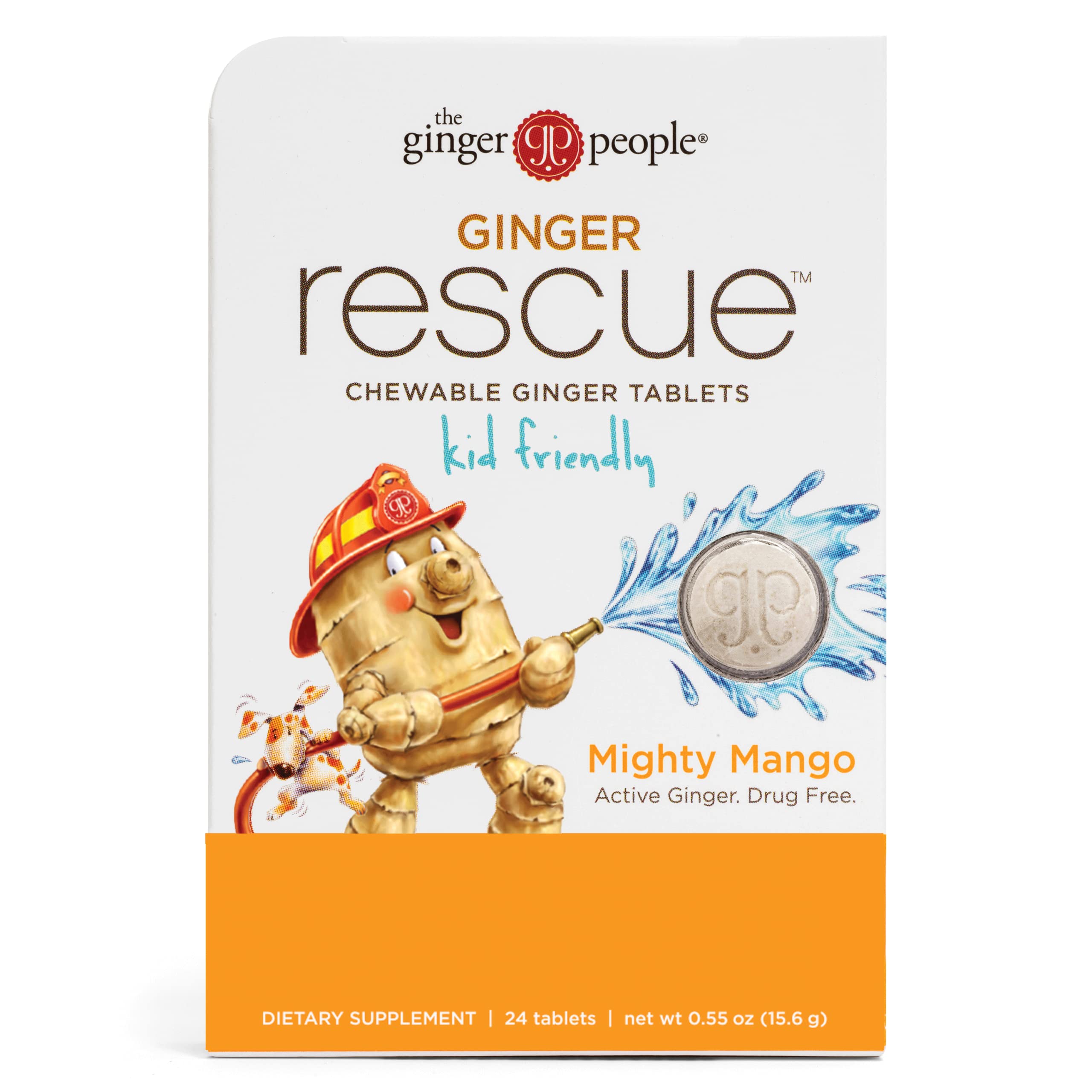 Amazon.com: The Ginger People Ginger Rescue® Chewable Tablets Drug